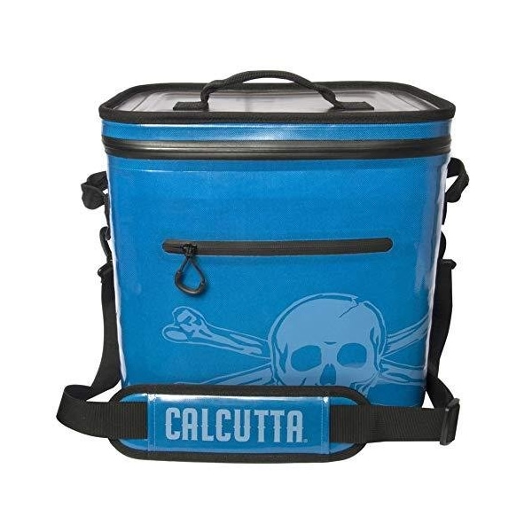 Calcutta Renegade 30 Liter Soft Sided Cooler Blue WShoulder Strap